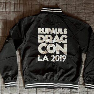 VIP DRAG CON LA 2019 Jacket + RuPaul autographed badge and lanyard Drag Race
